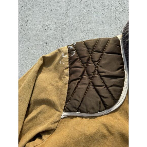 Vintage 70s Saftbak Duck Hunting Jacket Canvas Game Pouch Behind Water Repellent - Picture 4 of 16